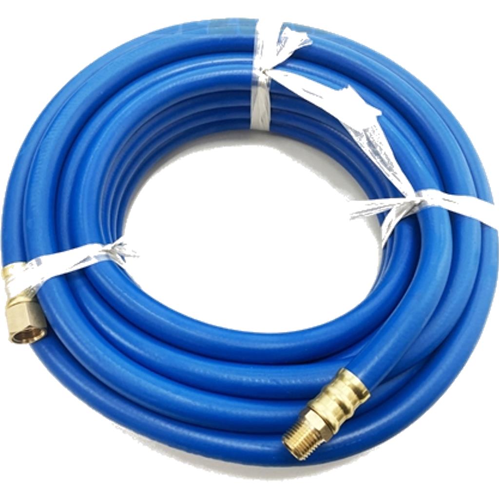 Toolzone Air Hose Line 10M For Air Compressor 1/4" BSP 8mm Bore 80 Bar Toolzone Air Hose Line 10M For Air Compressor 1/4" BSP 8mm Bore 80 Bar