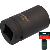 Neilsen 1" Drive Standard Deep Square Metric Single Impact Socket 32mm