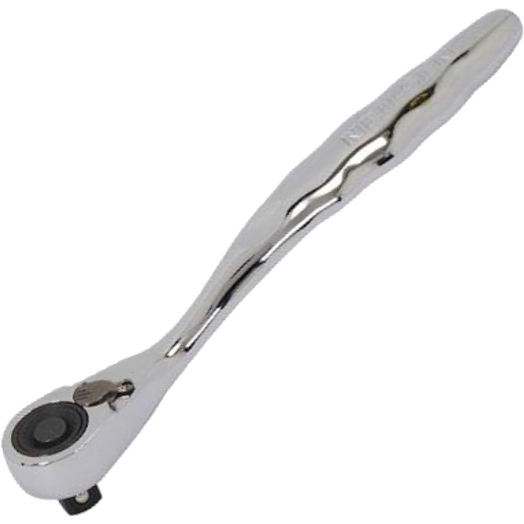 Neilsen Socket Reversible Mini Stubby Head Ratchet Handle Quick Release 3/8" 72T Neilsen Socket Reversible Mini Stubby Head Ratchet Handle Quick Release 3/8" 72T