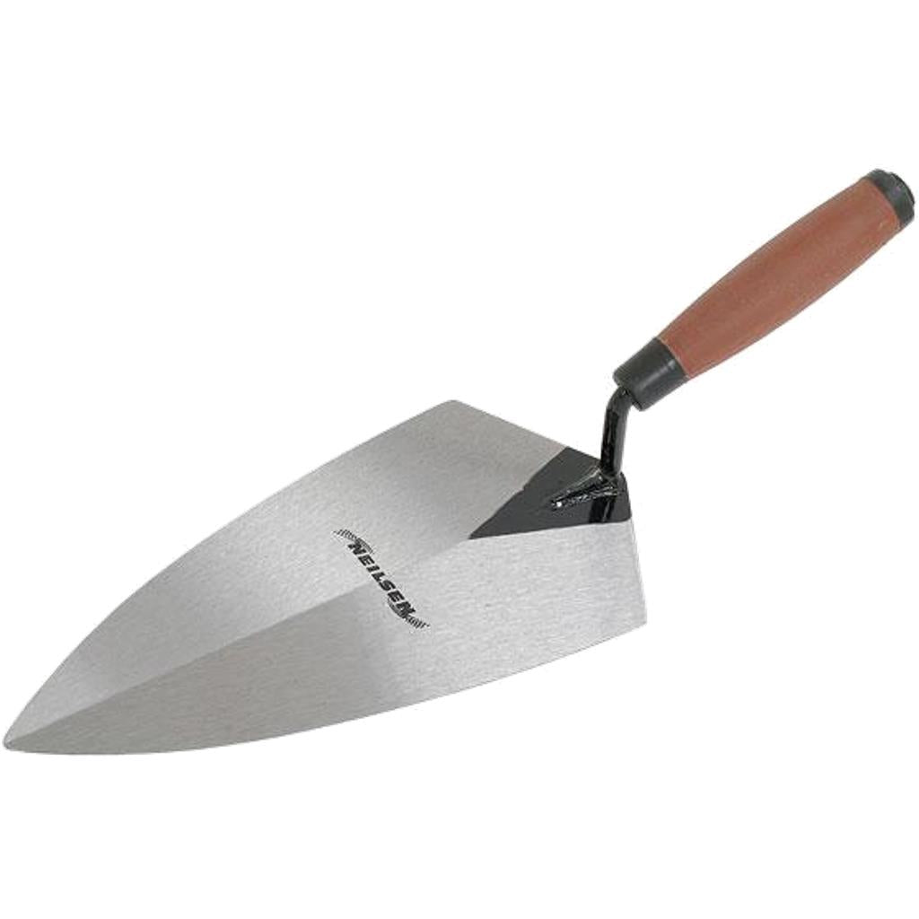 Neilsen Rubber Grip Brick Trowel Bricklaying Builder Plastering Cement 11" Neilsen Rubber Grip Brick Trowel Bricklaying Builder Plastering Cement 11"