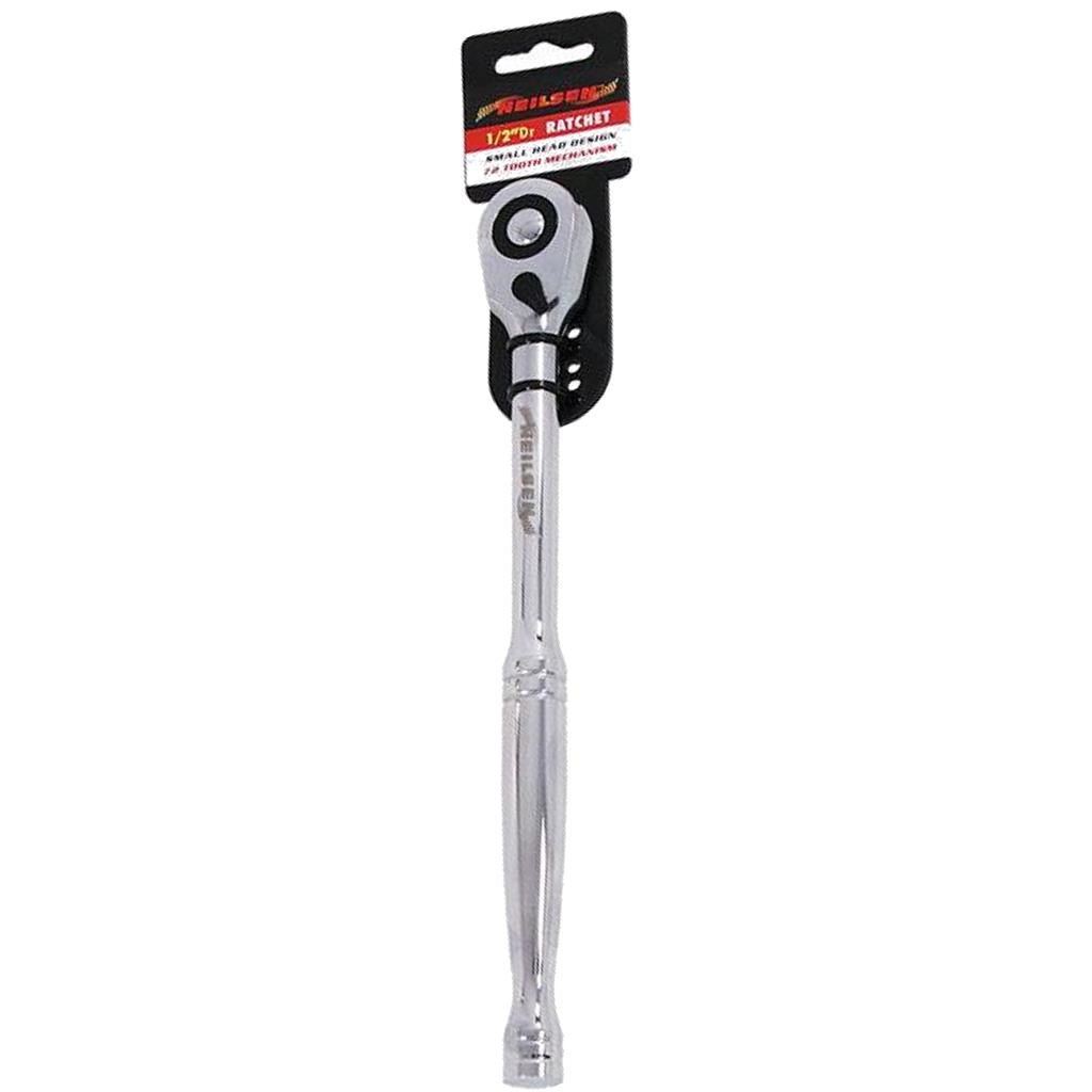 Neilsen Socket Ratchet Small Head Handle Quick Release 72 Teeth 1/2" Tool Neilsen Socket Ratchet Small Head Handle Quick Release 72 Teeth 1/2" Tool