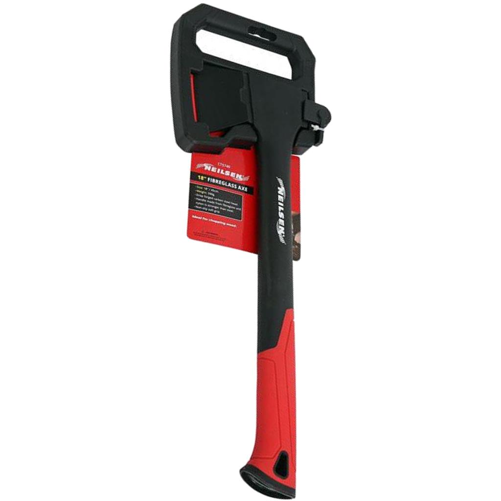 Neilsen Rubber Handle 600g Hatchet Chopper Axe Chopper Splitter Wood Camping Neilsen Rubber Handle 600g Hatchet Chopper Axe Chopper Splitter Wood Camping