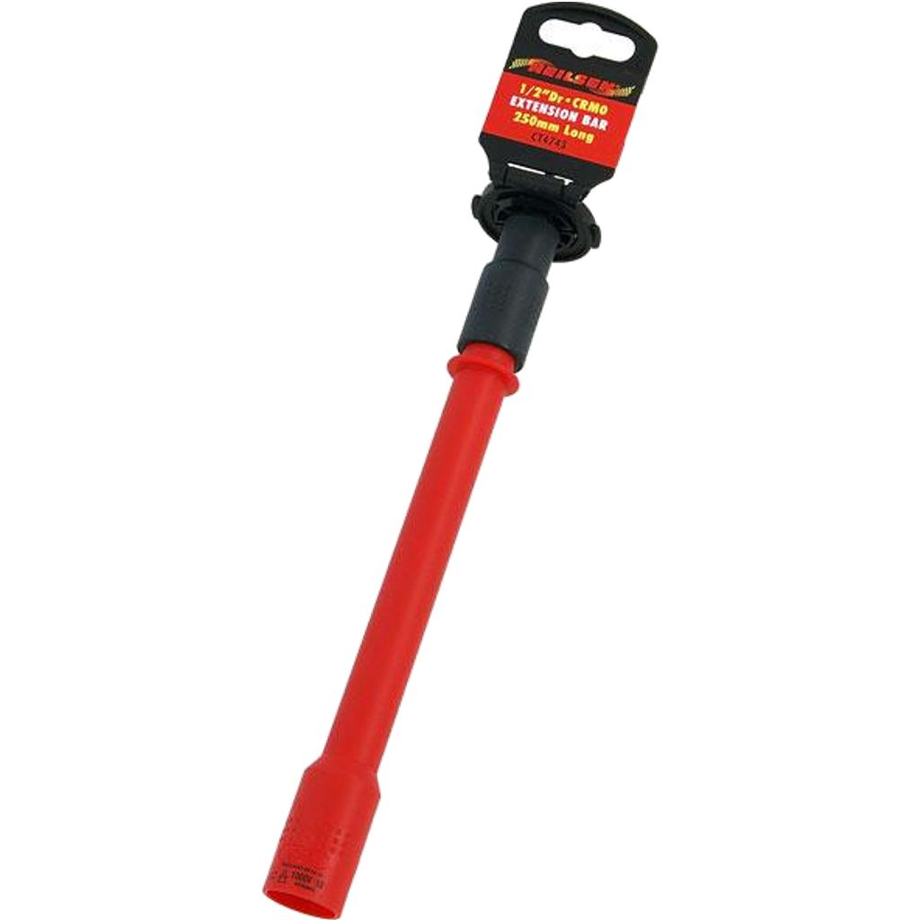 Neilsen Injection Insulated VDE Socket Extension Bar Quick Release 1/2'' 250mm Neilsen Injection Insulated VDE Socket Extension Bar Quick Release 1/2'' 250mm