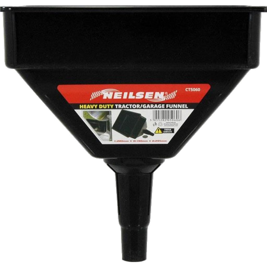 Neilsen Large Tractor Garage Car Funnel Petrol Diesel Wash Oil Fuel Portable Neilsen Large Tractor Garage Car Funnel Petrol Diesel Wash Oil Fuel Portable