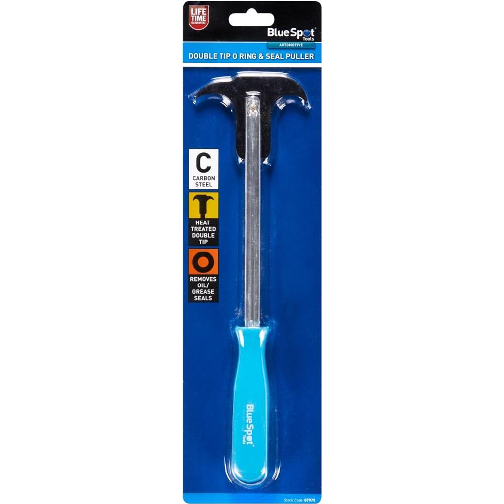 Bluespot Double Tip Seal Puller O Ring Oil Grease Rubber Gasket Hook Remover Bluespot Double Tip Seal Puller O Ring Oil Grease Rubber Gasket Hook Remover