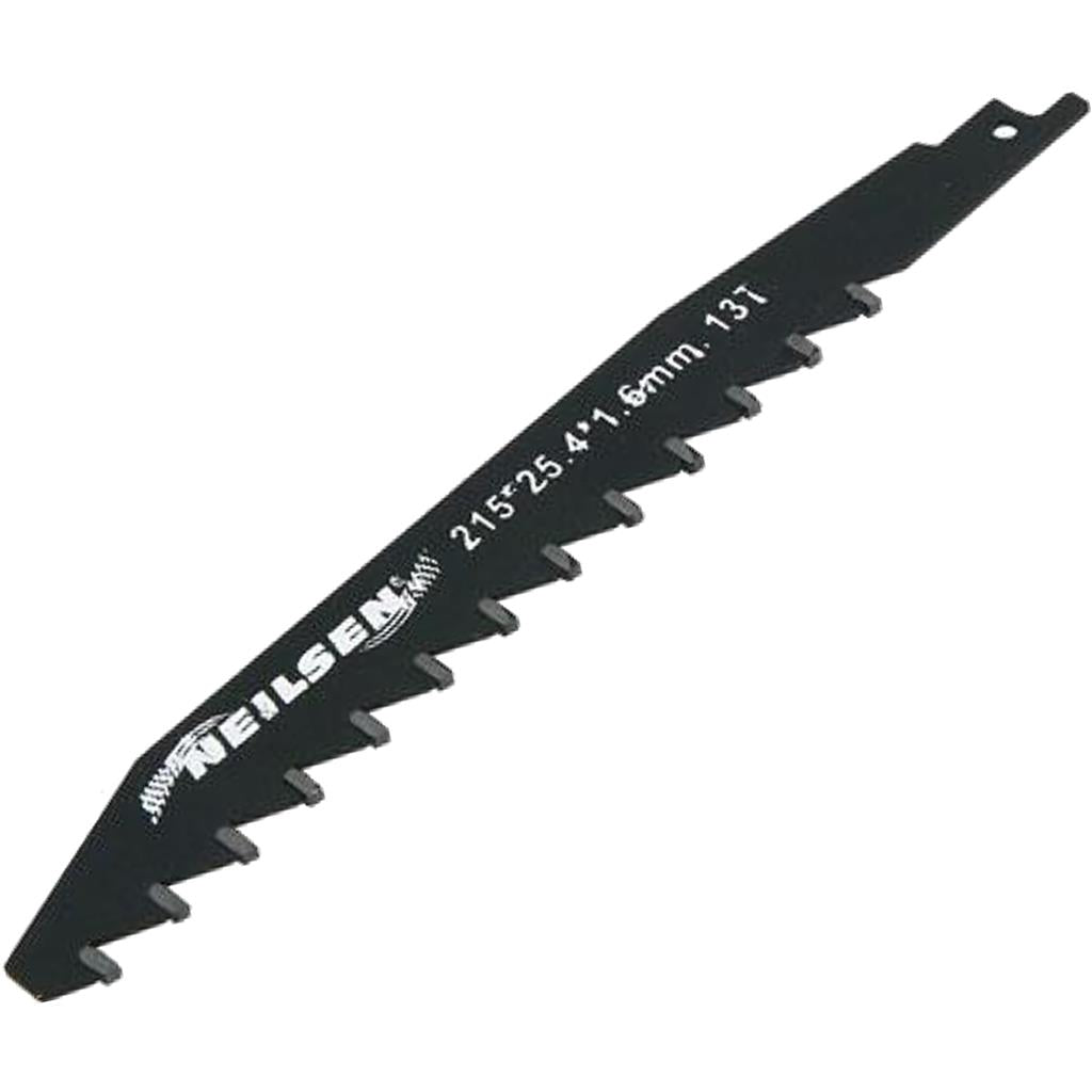 Neilsen Masonry Reciprocating Saw Blade For Concrete Brick 8 Inch 13T Neilsen Masonry Reciprocating Saw Blade For Concrete Brick 8 Inch 13T