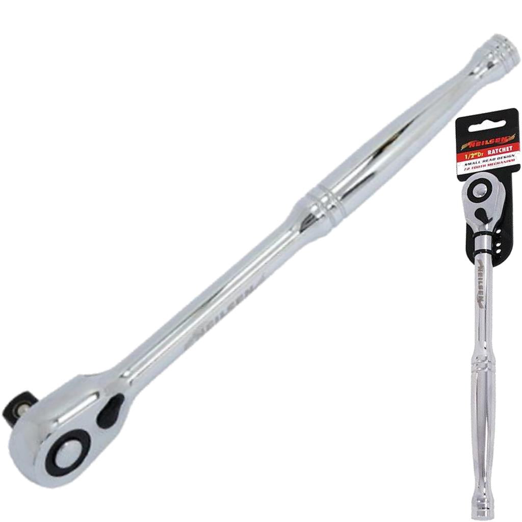 Neilsen Socket Ratchet Small Head Handle Quick Release 72 Teeth 1/2" Tool Neilsen Socket Ratchet Small Head Handle Quick Release 72 Teeth 1/2" Tool