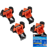 BlueSpot 4pc 90 Degree Right Angle Corner Clamp DIY Welding Woodworking Frames