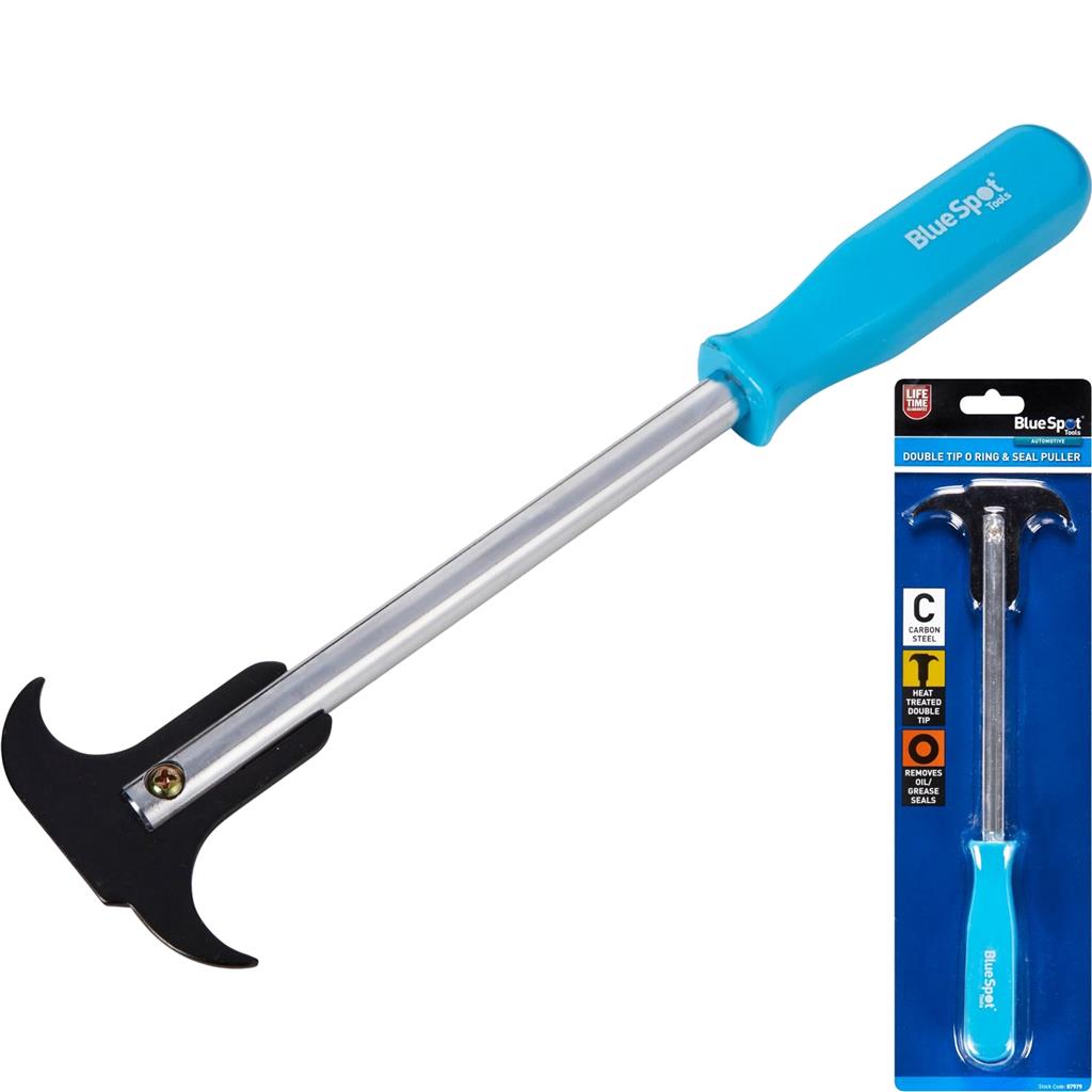 Bluespot Double Tip Seal Puller O Ring Oil Grease Rubber Gasket Hook Remover Bluespot Double Tip Seal Puller O Ring Oil Grease Rubber Gasket Hook Remover