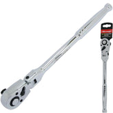 Neilsen Socket Reversible Flexi Head Ratchet Handle Quick Release 1/2" Tool