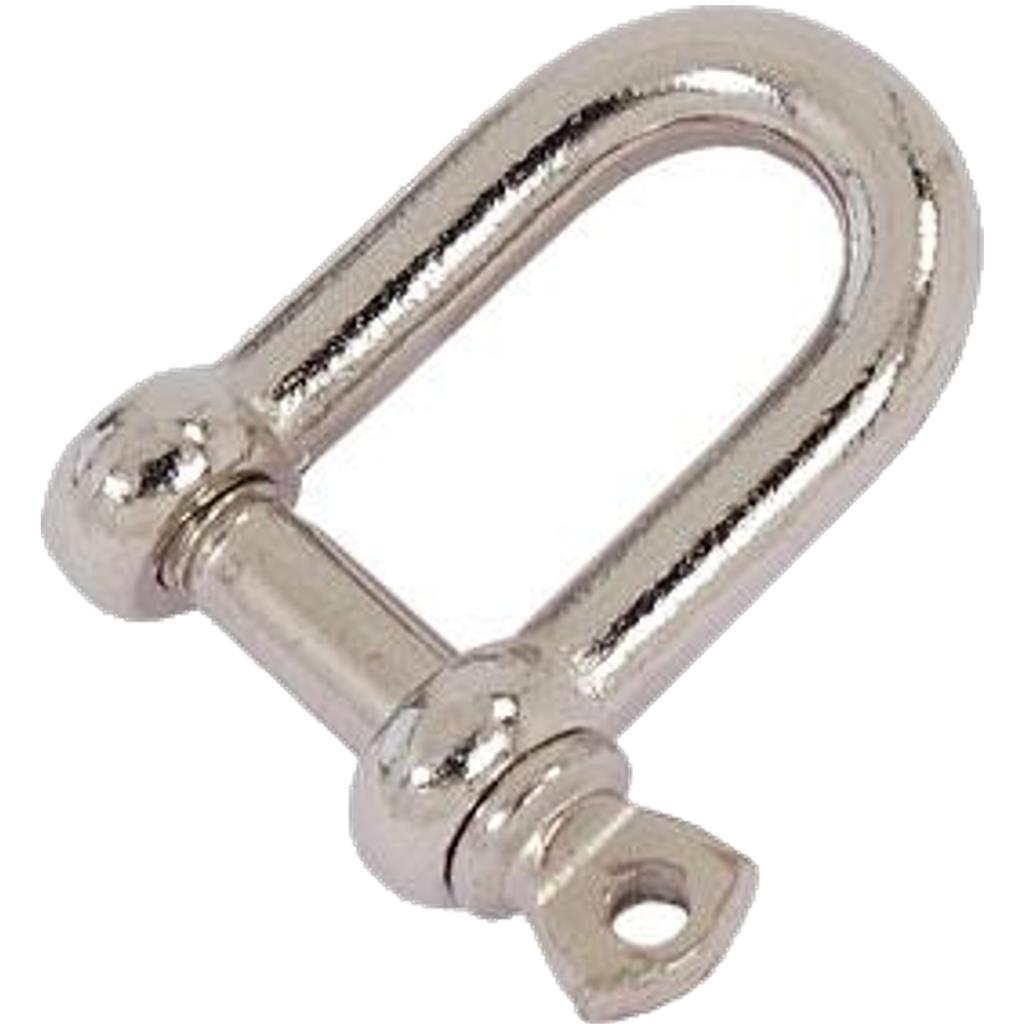 Neilsen Galvanised Steel Lifting Towing Bow Dee D Link Shackles 8mm Neilsen Galvanised Steel Lifting Towing Bow Dee D Link Shackles 8mm