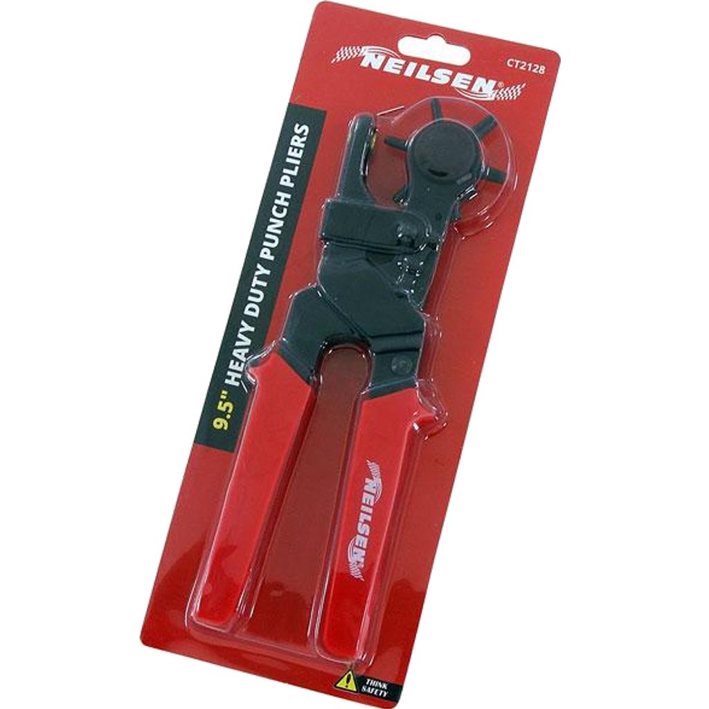 Neilsen Hole Making Punch Pliers Leather Belt Tool Heavy Duty Kit 6 Sizes Neilsen Hole Making Punch Pliers Leather Belt Tool Heavy Duty Kit 6 Sizes