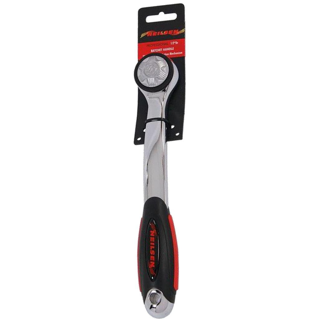 Neilsen Socket Reversible Curved Profile Ratchet Handle 1/2" Tool Neilsen Socket Reversible Curved Profile Ratchet Handle 1/2" Tool