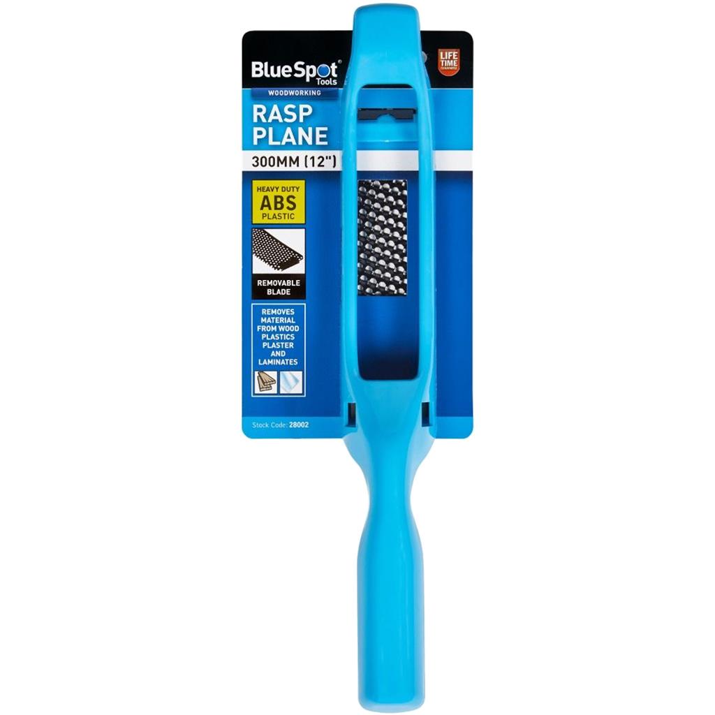 BlueSpot Hand Rasp Surform Plane 250mm Planer For Wood Plasterboard Files 12" BlueSpot Hand Rasp Surform Plane 250mm Planer For Wood Plasterboard Files 12"