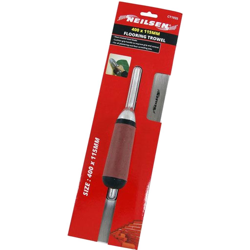 Neilsen Pointed Flooring Trowel Fitters Soft-Grip Screeding DIY Tools Floor Neilsen Pointed Flooring Trowel Fitters Soft-Grip Screeding DIY Tools Floor