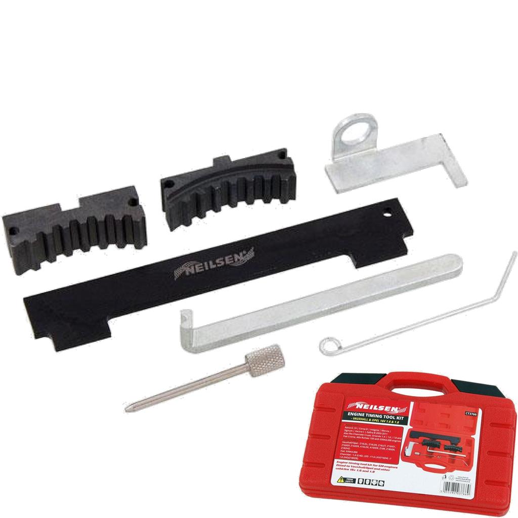 Neilsen Timing Tool Kit Vauxhall Opel 16v 1.6 1.8 Engines Astra Corsa Insignia Neilsen Timing Tool Kit Vauxhall Opel 16v 1.6 1.8 Engines Astra Corsa Insignia