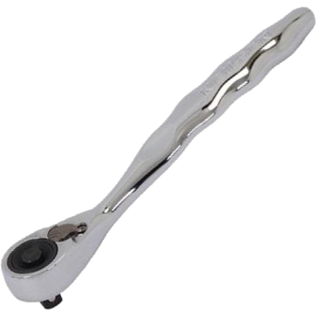 Neilsen Socket Reversible Mini Stubby Head Ratchet Handle Quick Release 1/4" 72T Neilsen Socket Reversible Mini Stubby Head Ratchet Handle Quick Release 1/4" 72T