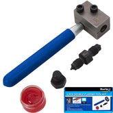 BlueSpot 4pc Double Car Brake Pipe Flaring Flare Tool Hand Kit 3/16" SAE