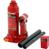 Neilsen 2 Ton Bottle Jack Stands Lifting Stand Car Caravan Floor Jacks Vehicle