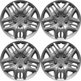 Streetwize Urban X Phantom Car Wheel Trim Set 15" Silver Set Of 4 Hub Cap Covers
