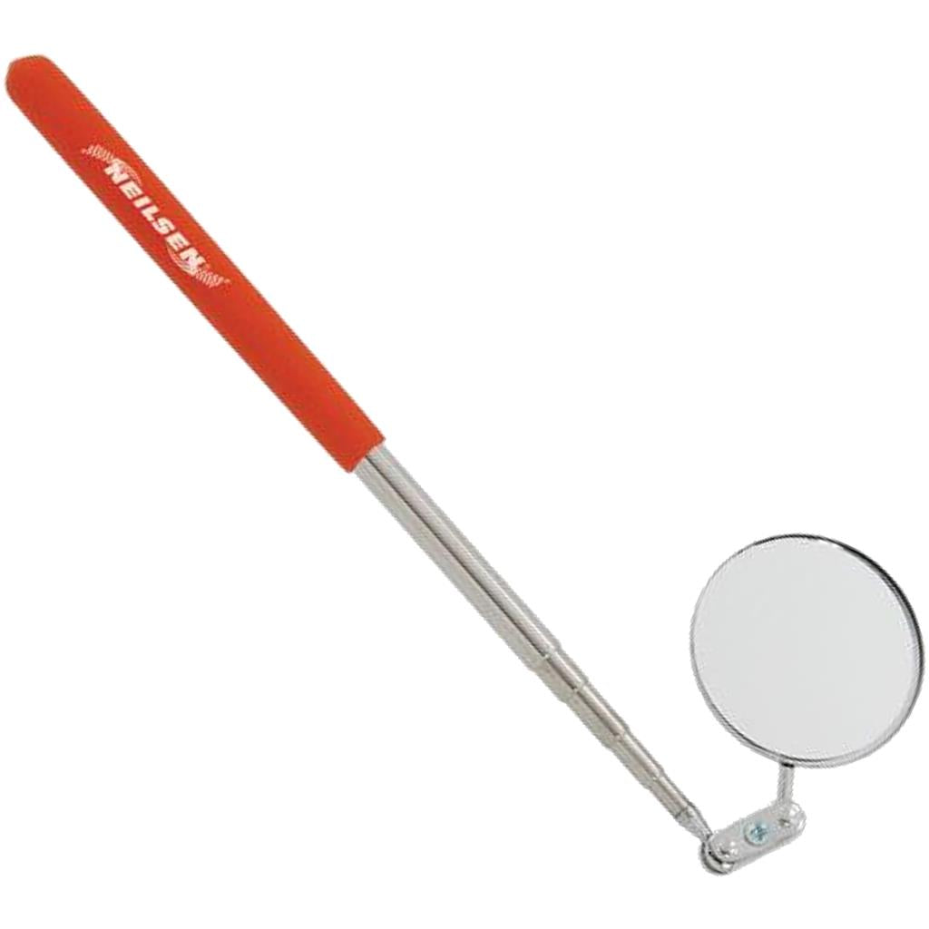 Neilsen Mechanics Inspection Mirror Telescopic Extending Circle 270-870mm Neilsen Mechanics Inspection Mirror Telescopic Extending Circle 270-870mm