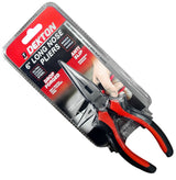 Dekton Pliers Combination Diagonal Side Cutters Long Nose 150mm / 6" Plier