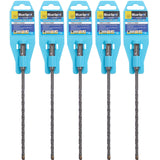BlueSpot SDS Masonry Hammer Drill Bits Stone Brick Concrete 5.5, 6, 6.5 0r 7mm
