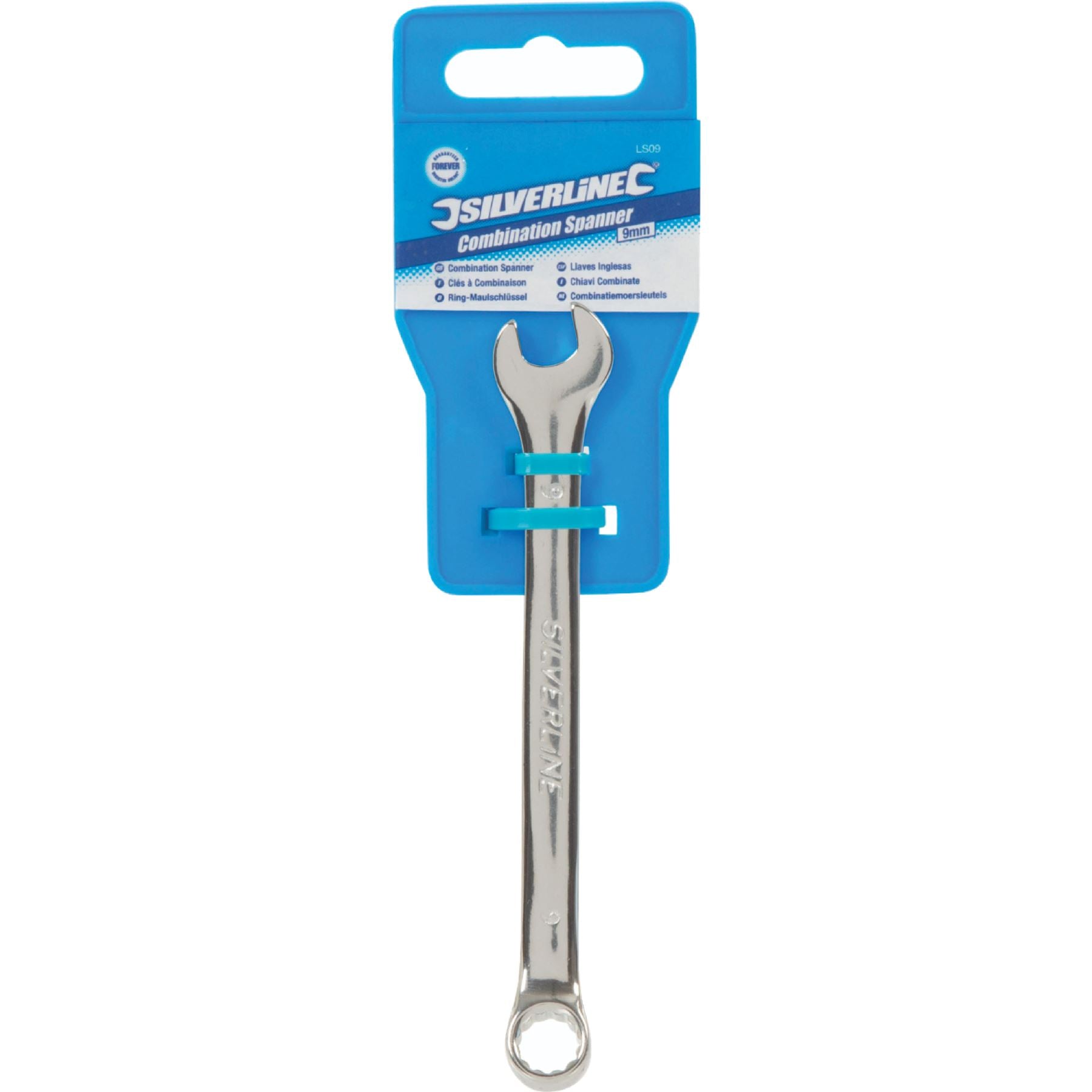 Silverline Polished Spanner Combination Fixed Head Wrench Metric 6mm - 32mm