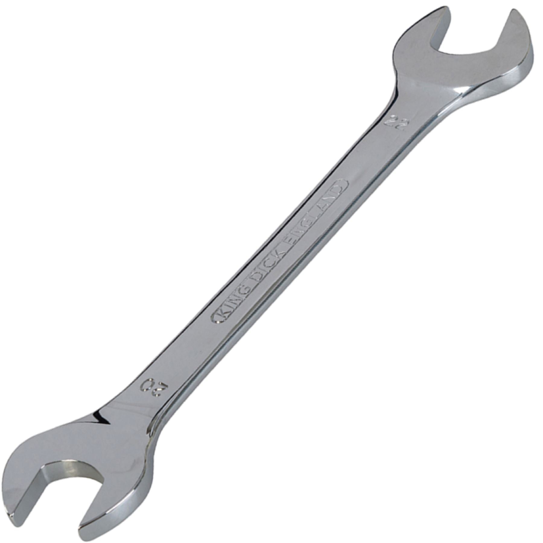 King Dick Chrome Spanner Fixed Head Open-Ended Metric Wrench 5.5mm - 30mm