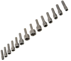 BlueSpot 14Pc Nut Driver Set For Drill Driver Socket Nuts Hex Bolts Screws 14109