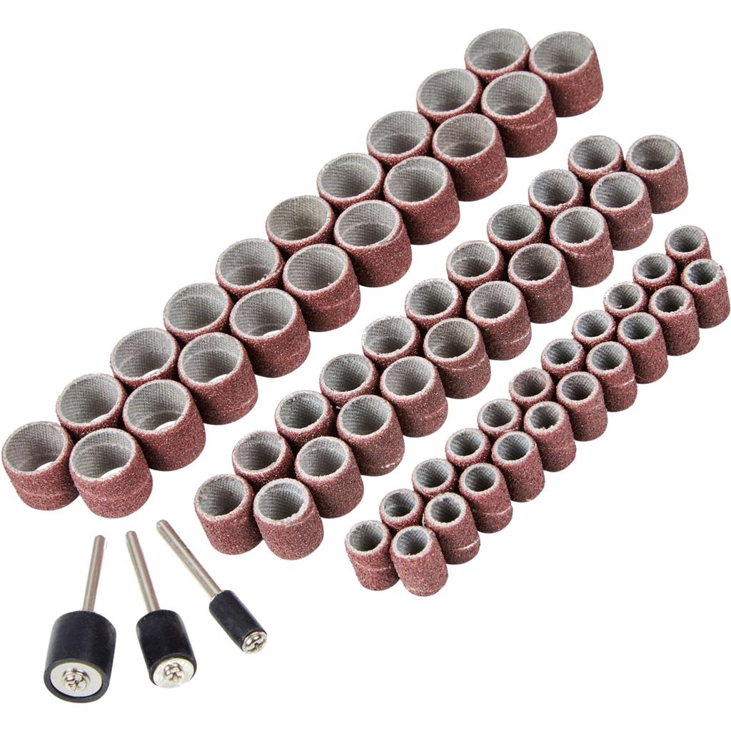 BlueSpot 63pc Dremel Rotary Tool Accessory Set Sanding Polishing Grinding Drill