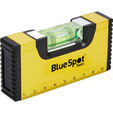 BlueSpot Magnetic Pocket Spirit Level Small DIY Tool Measuring 100mm 4"