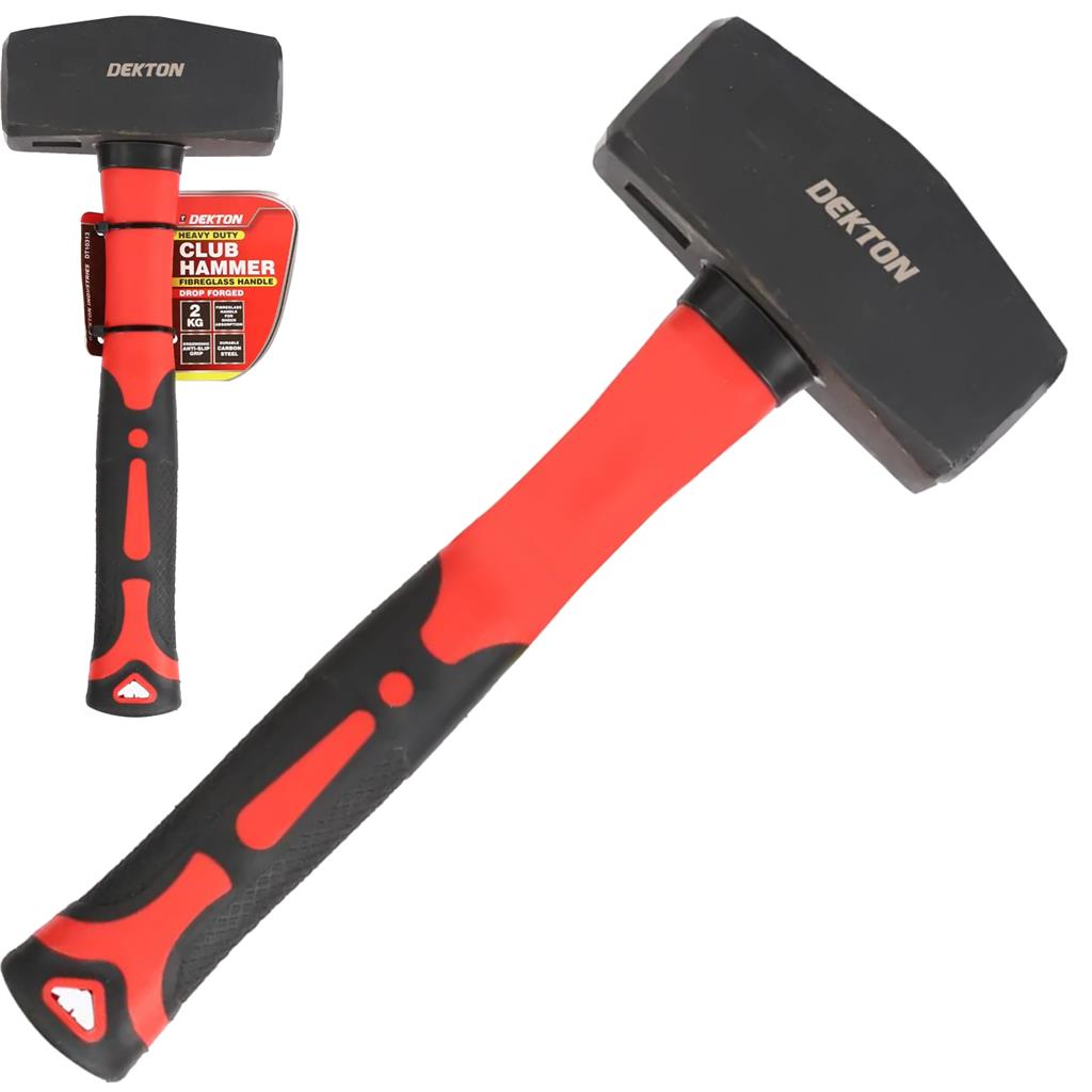 DEKTON 2KG FIBREGLASS CLUB HAMMER
