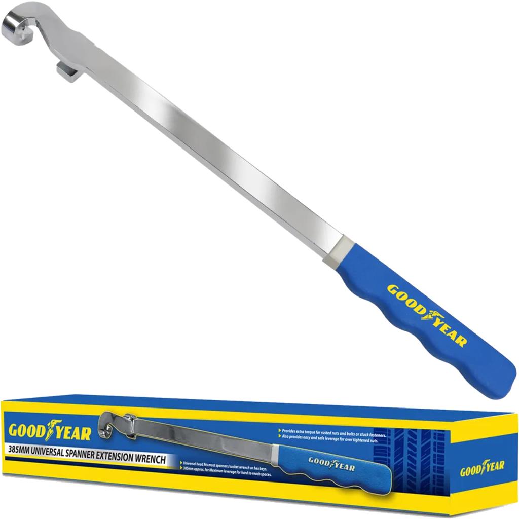 Goodyear Spanner Extender 385mm Power Breaker Bar Wrench Extension Tool