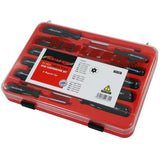 Neilsen 11pc Tamperproof Security Torx Magnetic Star Screwdriver T6-T40 Set