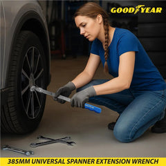 Goodyear Spanner Extender 385mm Power Breaker Bar Wrench Extension Tool