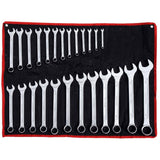 TecTool 25pc Matt Finished Metric Combination Spanner Wrench Set 6mm - 32mm