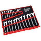 TecTool 25pc Matt Finished Metric Combination Spanner Wrench Set 6mm - 32mm