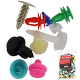 Neilsen 500pcs Universal Trim Clips Fasteners Car Panel Bumper Interior Body Set