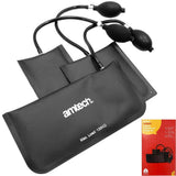 Amtech 3pc Air Wedge Pump Bag Inflatable Shim Set Window Frame Door Install Tool