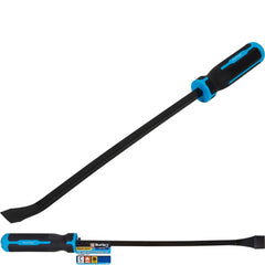 Bluespot 460mm Pry Bar With Striking Cap Strong Steel Lever Bar 18" Garage Tool