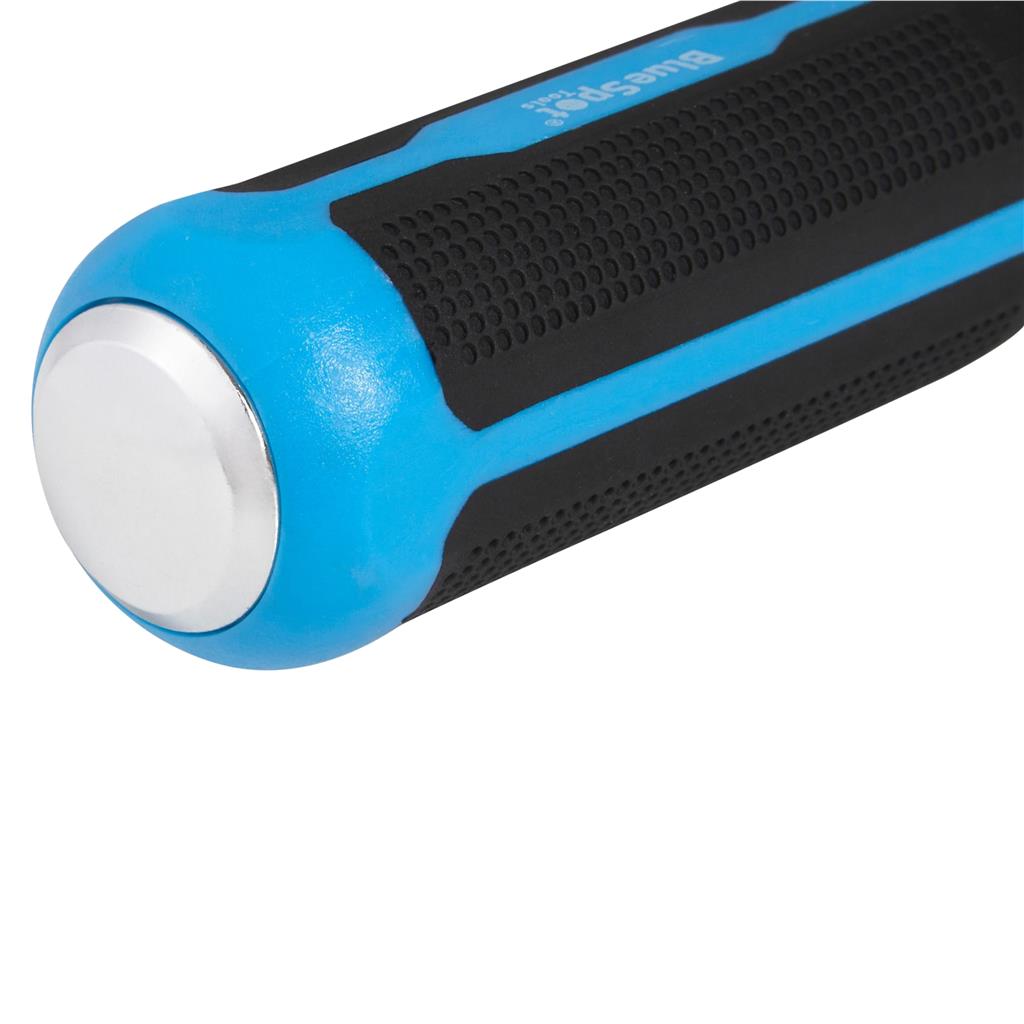 Bluespot 460mm Pry Bar With Striking Cap Strong Steel Lever Bar 18" Garage Tool