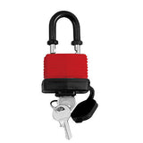 Dekton Short OR Long Shackle Waterproof Heavy Duty Steel Shackle Padlock - 40mm