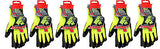6 PAIRS OF LATEX COATED SAFETY WORK GLOVES THERMAL PU GRIP BUILDERS MECHANIC