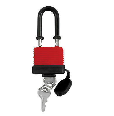 Dekton Short OR Long Shackle Waterproof Heavy Duty Steel Shackle Padlock - 40mm