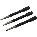 Amtch 3pc Centre Punch  Or 3pc Nail Punch Set 1/16", 3/32  & 1/8"