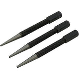 Amtch 3pc Centre Punch  Or 3pc Nail Punch Set 1/16", 3/32  & 1/8"