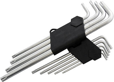 9pc Offset Torx Or Extra long Torx Key Set Security Bits Star Allen TamperProof