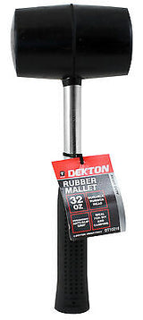 Metal Or Fibreglass 32OZ, 907g Heavy Duty Rubber Mallets Tiling Building Camping