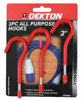 Storage Hooks General Purpose  Double Utility Tool Bike Clip Grip Shed Garage